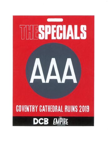 The Specials - Coventry Cathedral Ruins Gig Pass