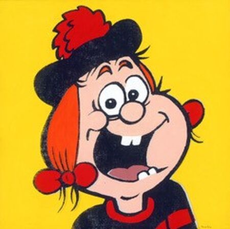Beano -  Minnie the Minx (Yellow) - was £200