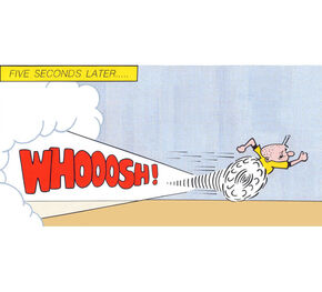 Roy Lichtenstein paints Billy Whizz  | Whooosh!