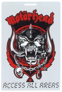 Motorhead - Access All Areas Tour Pass - 2005 (DELUXE)