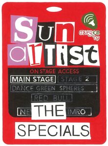 Oxygen Sun Artist Festival Pass - 2009 (DELUXE)