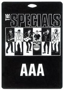 The Specials - UK Tour AAA Pass - 2011 (DELUXE)
