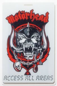 Motorhead - Access All Areas Tour Pass - 2005 (DELUXE)