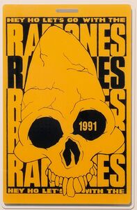 Ramones - Hey Ho Let's Go With Tour Pass - 1991 (DELUXE)