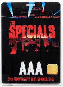 The Specials - '30th Anniversary Tour' AAA Pass - 2009 (DELUXE)