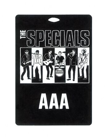 The Specials - UK Tour AAA Pass - 2011