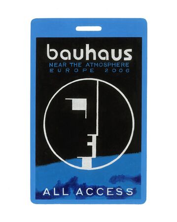 Bauhaus - ‘Near the Atmosphere’ AAA Tour Pass - 2006 