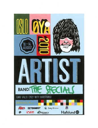 Oslo Oya Festival Artist Pass - 2010