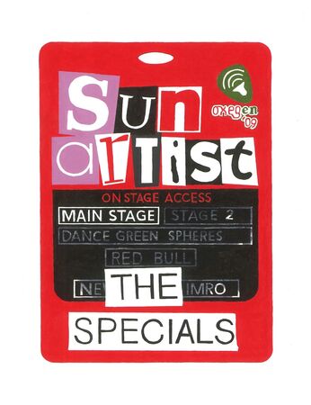 Oxygen Sun Artist Festival Pass - 2009