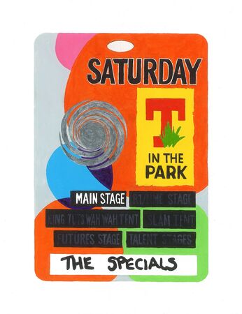 T In The Park Festival Artist Pass - 2009