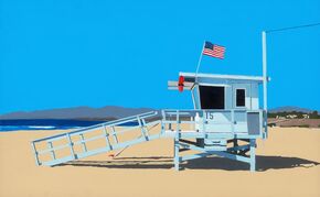 Santa Monica Beach Hut