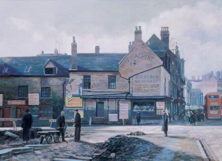 Broadbents Corner Mill Lane 1954