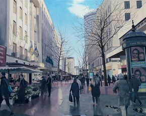 New Street Blue Sky I